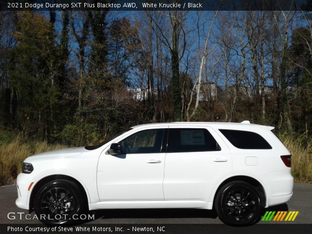 2021 Dodge Durango SXT Plus Blacktop AWD in White Knuckle