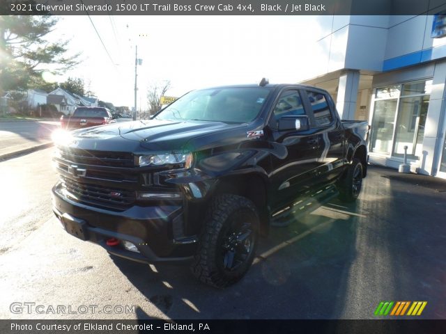 2021 Chevrolet Silverado 1500 LT Trail Boss Crew Cab 4x4 in Black