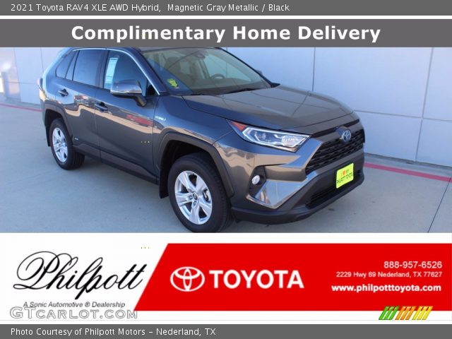 2021 Toyota RAV4 XLE AWD Hybrid in Magnetic Gray Metallic