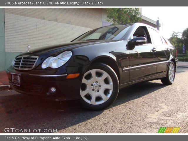 2006 Mercedes-Benz C 280 4Matic Luxury in Black