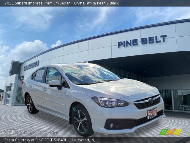 2021 Subaru Impreza Premium Sedan in Crystal White Pearl