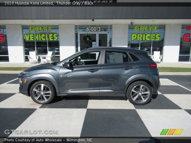 2020 Hyundai Kona Limited in Thunder Gray