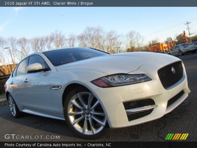 2016 Jaguar XF 35t AWD in Glacier White