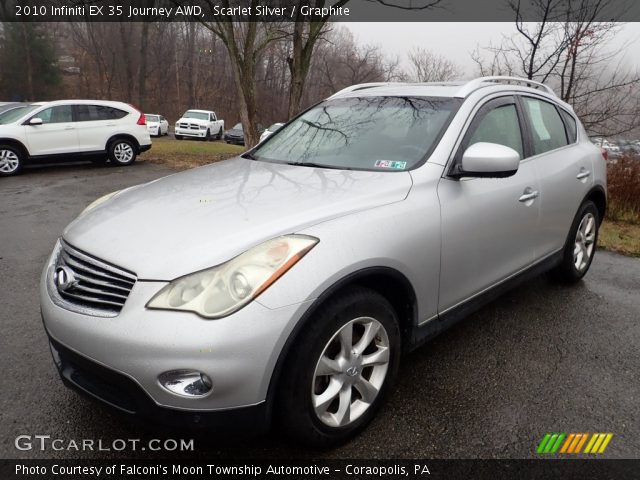 2010 Infiniti EX 35 Journey AWD in Scarlet Silver