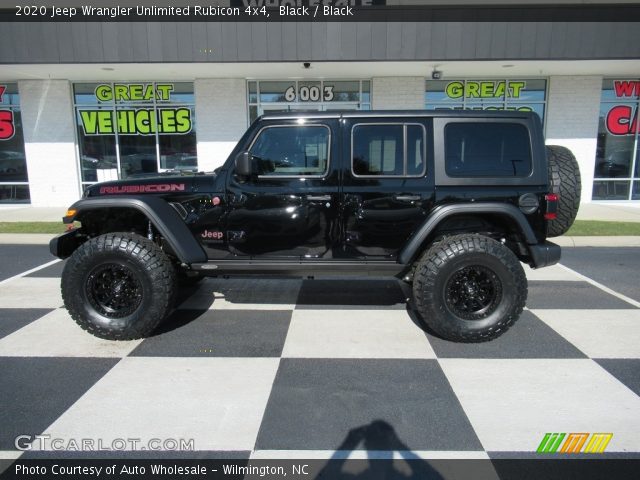 2020 Jeep Wrangler Unlimited Rubicon 4x4 in Black