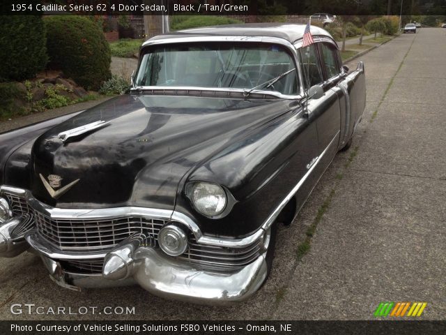1954 Cadillac Series 62 4 Door Sedan in Black