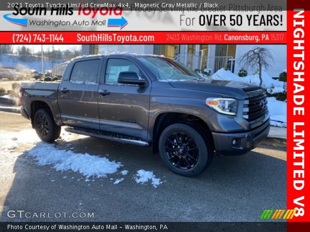 2021 Toyota Tundra Limited CrewMax 4x4 in Magnetic Gray Metallic