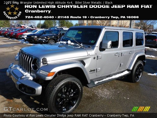2021 Jeep Wrangler Unlimited High Altitude 4x4 in Billet Silver Metallic