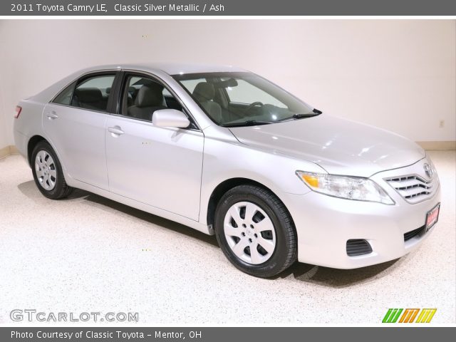 2011 Toyota Camry LE in Classic Silver Metallic