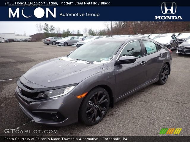 2021 Honda Civic Sport Sedan in Modern Steel Metallic