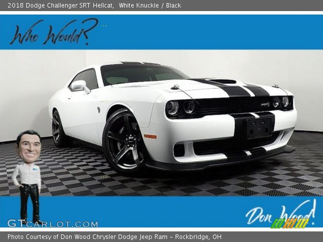 2018 Dodge Challenger SRT Hellcat in White Knuckle
