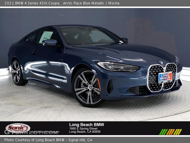 2021 BMW 4 Series 430i Coupe in Arctic Race Blue Metallic