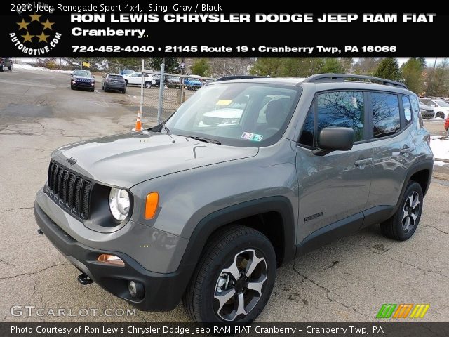 2020 Jeep Renegade Sport 4x4 in Sting-Gray