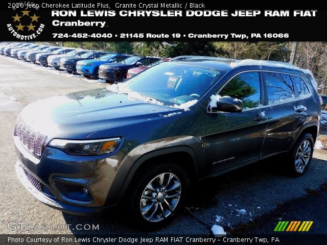 2020 Jeep Cherokee Latitude Plus in Granite Crystal Metallic