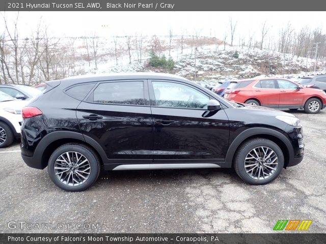 2021 Hyundai Tucson SEL AWD in Black Noir Pearl