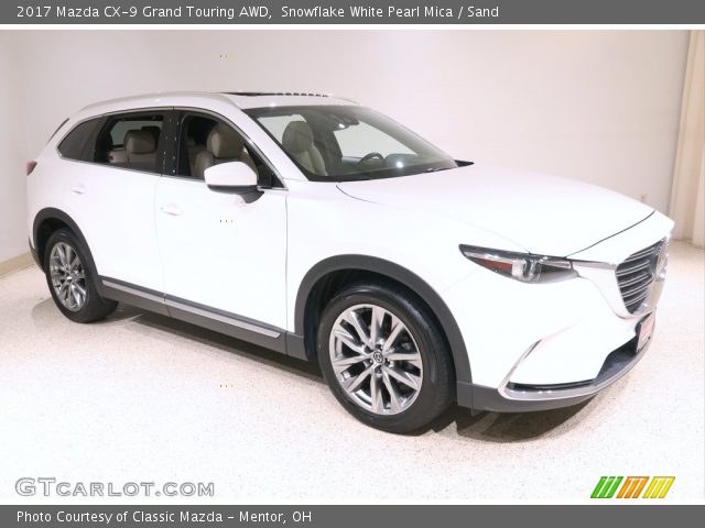 2017 Mazda CX-9 Grand Touring AWD in Snowflake White Pearl Mica