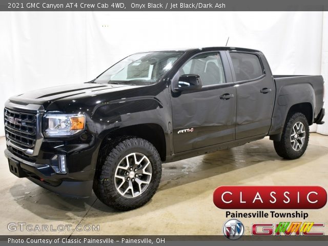 2021 GMC Canyon AT4 Crew Cab 4WD in Onyx Black