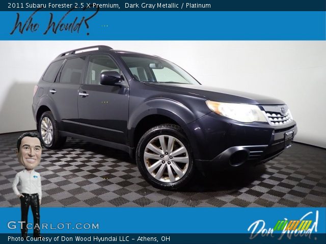 2011 Subaru Forester 2.5 X Premium in Dark Gray Metallic