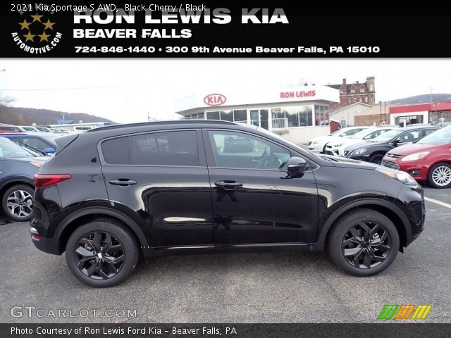 2021 Kia Sportage S AWD in Black Cherry