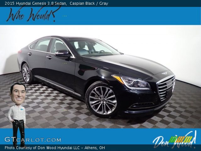 2015 Hyundai Genesis 3.8 Sedan in Caspian Black