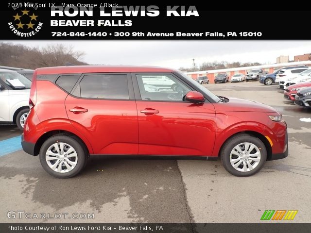 2021 Kia Soul LX in Mars Orange