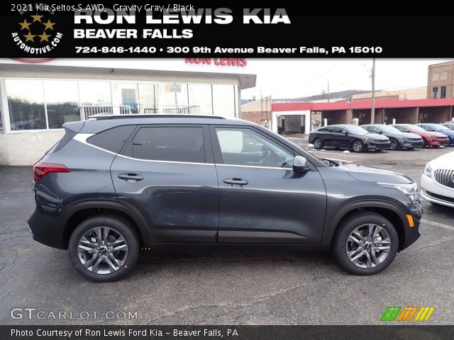 2021 Kia Seltos S AWD in Gravity Gray