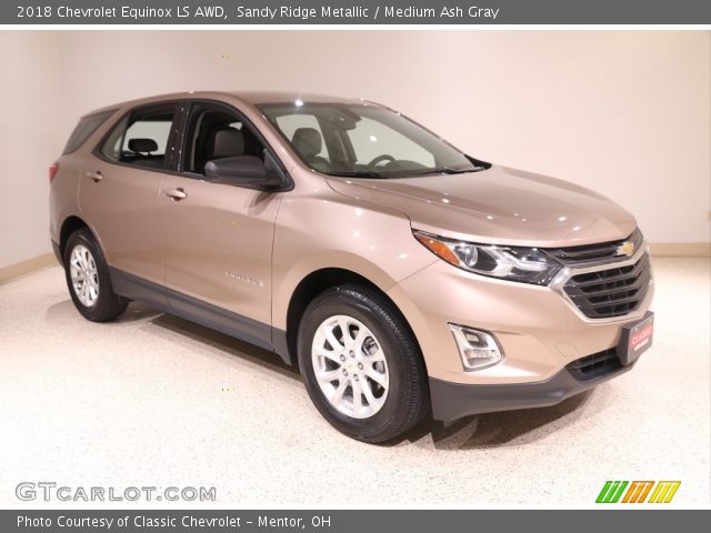 2018 Chevrolet Equinox LS AWD in Sandy Ridge Metallic