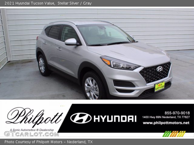 2021 Hyundai Tucson Value in Stellar Silver