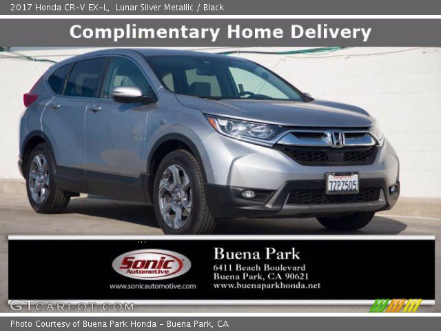 2017 Honda CR-V EX-L in Lunar Silver Metallic