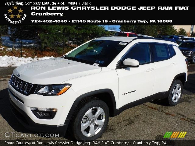 2021 Jeep Compass Latitude 4x4 in White