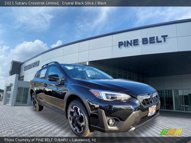 2021 Subaru Crosstrek Limited in Crystal Black Silica