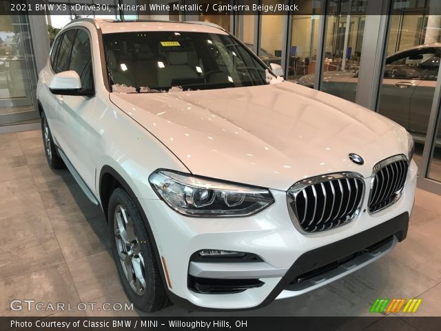 2021 BMW X3 xDrive30i in Mineral White Metallic
