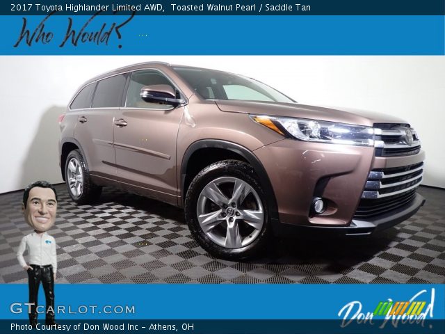 2017 Toyota Highlander Limited AWD in Toasted Walnut Pearl