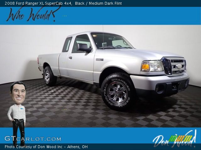 2008 Ford Ranger XL SuperCab 4x4 in Black