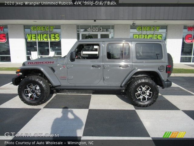 2020 Jeep Wrangler Unlimited Rubicon 4x4 in Sting-Gray