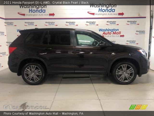 2021 Honda Passport EX-L AWD in Crystal Black Pearl