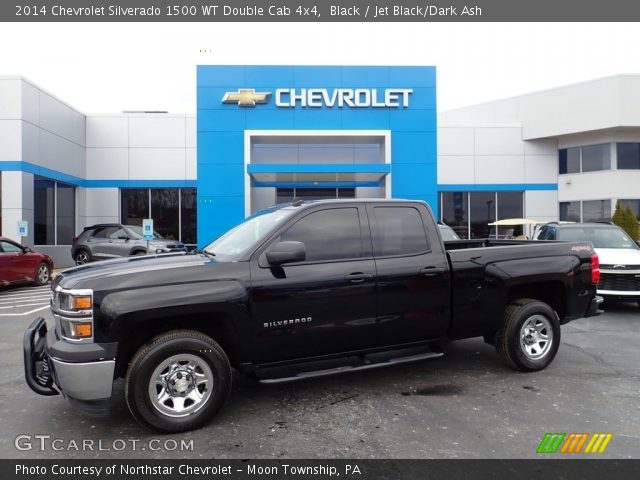 2014 Chevrolet Silverado 1500 WT Double Cab 4x4 in Black