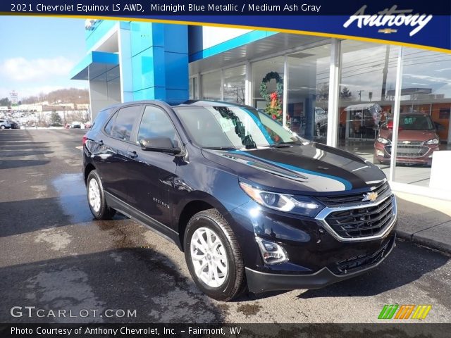 2021 Chevrolet Equinox LS AWD in Midnight Blue Metallic