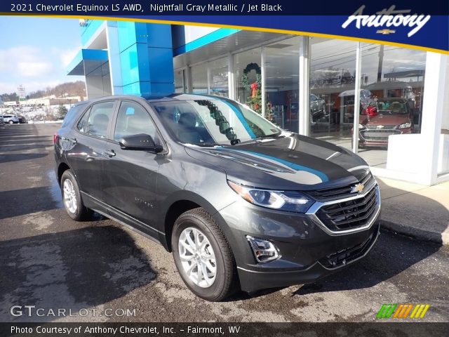2021 Chevrolet Equinox LS AWD in Nightfall Gray Metallic