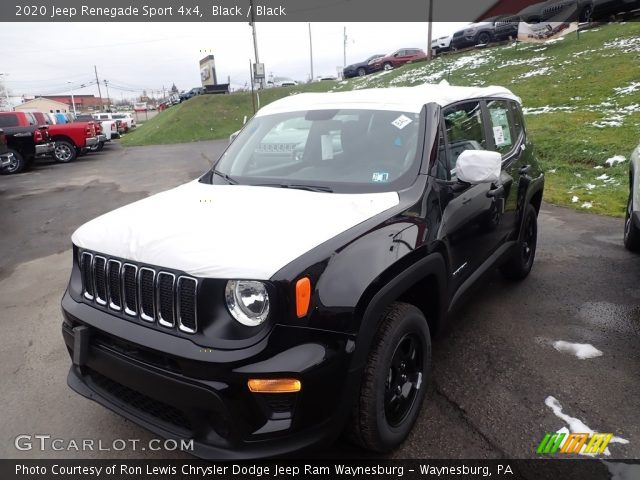 2020 Jeep Renegade Sport 4x4 in Black