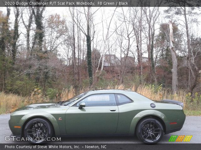2020 Dodge Challenger R/T Scat Pack Widebody in F8 Green