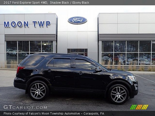 2017 Ford Explorer Sport 4WD in Shadow Black