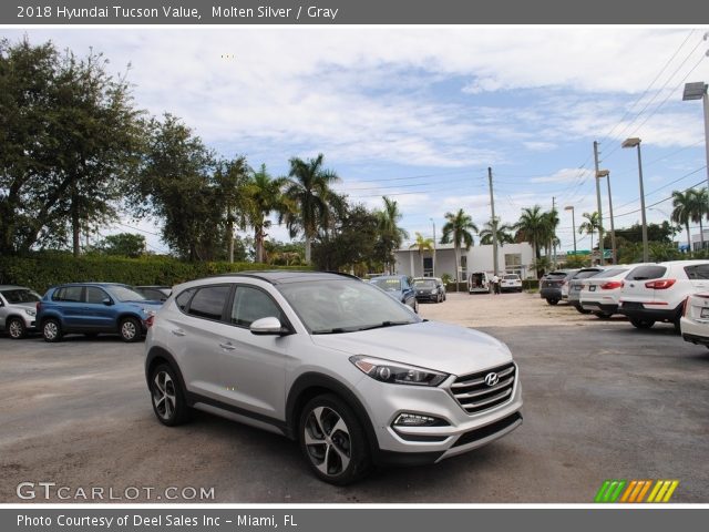 2018 Hyundai Tucson Value in Molten Silver