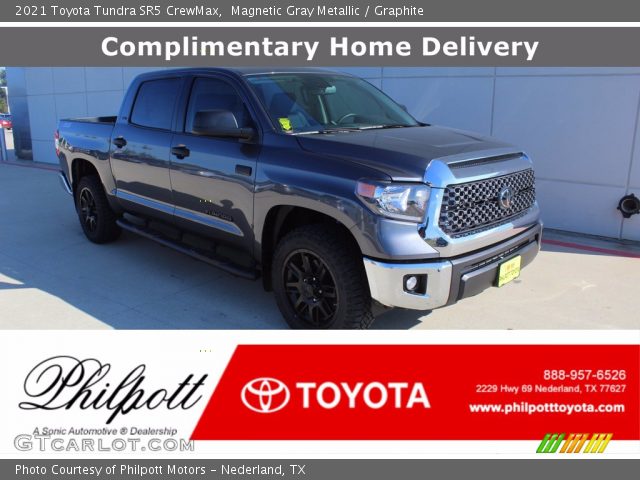 2021 Toyota Tundra SR5 CrewMax in Magnetic Gray Metallic