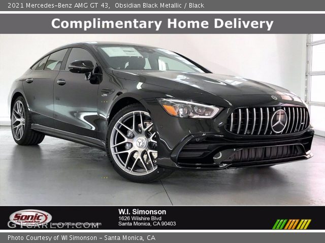 2021 Mercedes-Benz AMG GT 43 in Obsidian Black Metallic