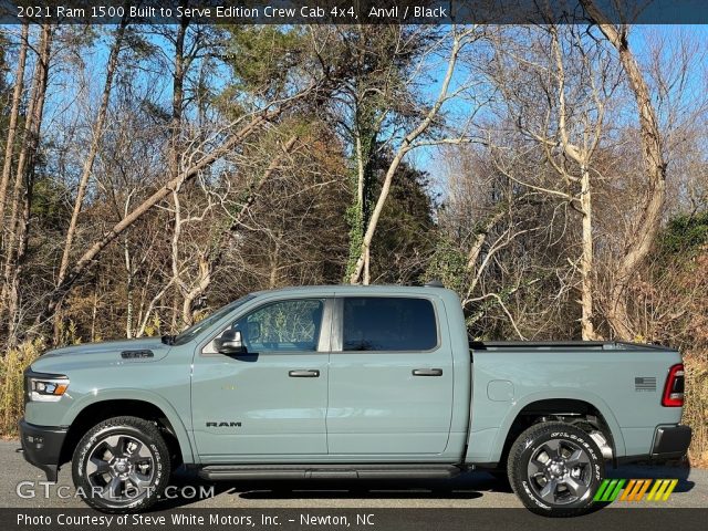 2021 Ram 1500 Built to Serve Edition Crew Cab 4x4 in Anvil