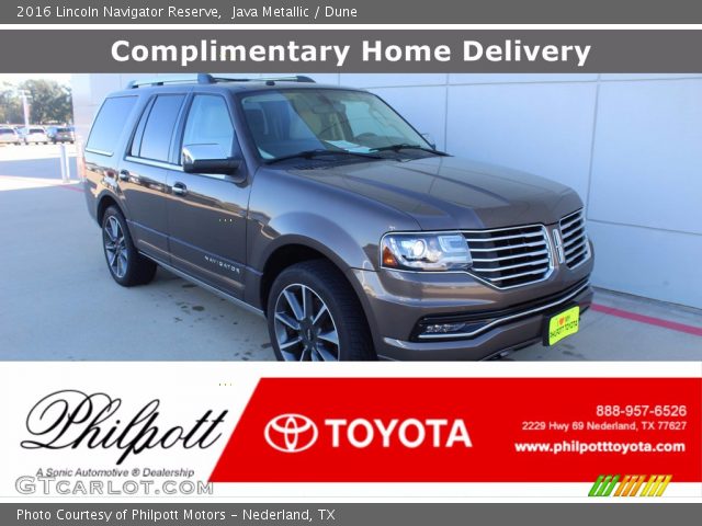 2016 Lincoln Navigator Reserve in Java Metallic