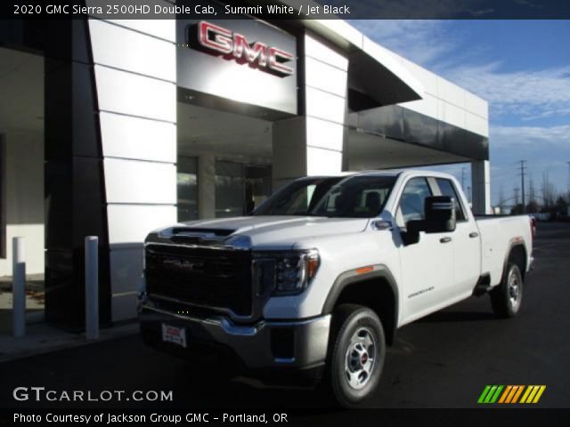 2020 GMC Sierra 2500HD Double Cab in Summit White