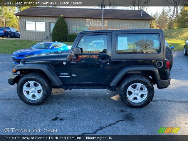 2012 Jeep Wrangler Sport 4x4 in Black
