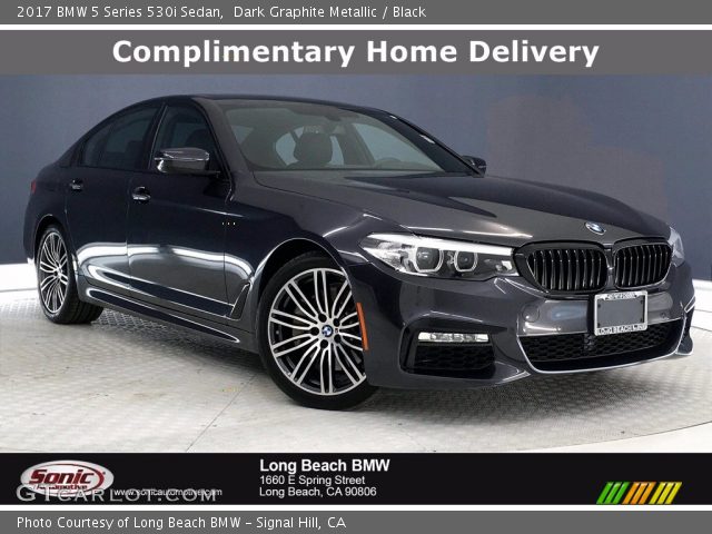 2017 BMW 5 Series 530i Sedan in Dark Graphite Metallic